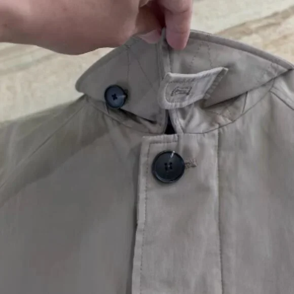 ZARA men's long trench coat